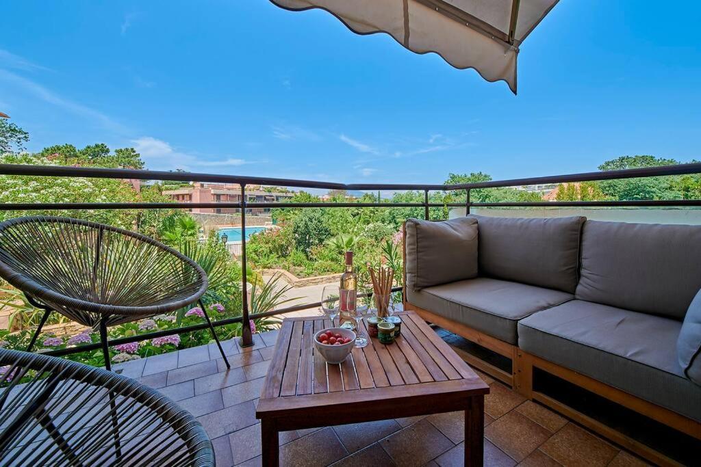 Sunrise -Swimming-Pool-Saint-Tropez Center-Parking Apartment Luaran gambar