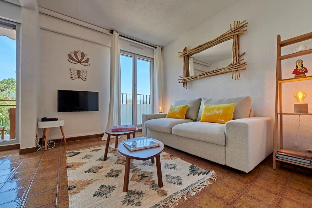 Sunrise -Swimming-Pool-Saint-Tropez Center-Parking Apartment Luaran gambar
